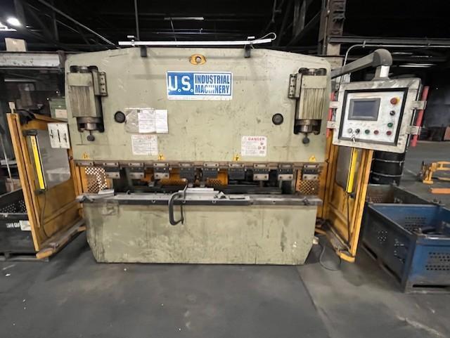 U.S. Industrial Machinery 88 Ton x 8' Hydraulic Press Brake STOCK# 3879