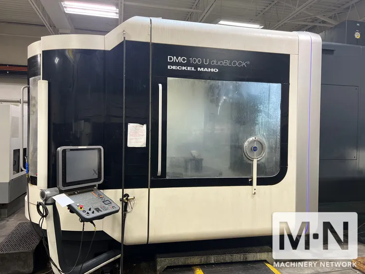 DMG Deckel Maho DMC 100 U Duoblock CNC 5-Axis Universal Machining Center, 2011