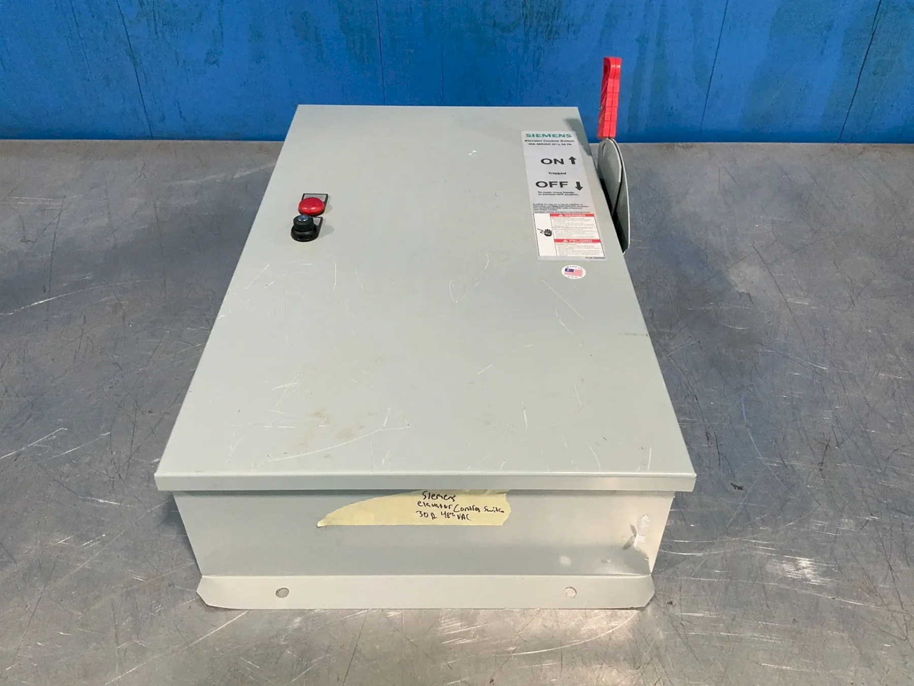 SIEMENS ELEVATOR DISCONNECT POWER MODULE SWITCH  -  ECS1T1R1RF3NB