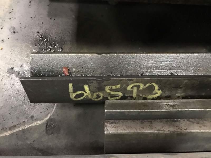 120" X 2" X 2" FEMALE V PRESS BRAKE DIE