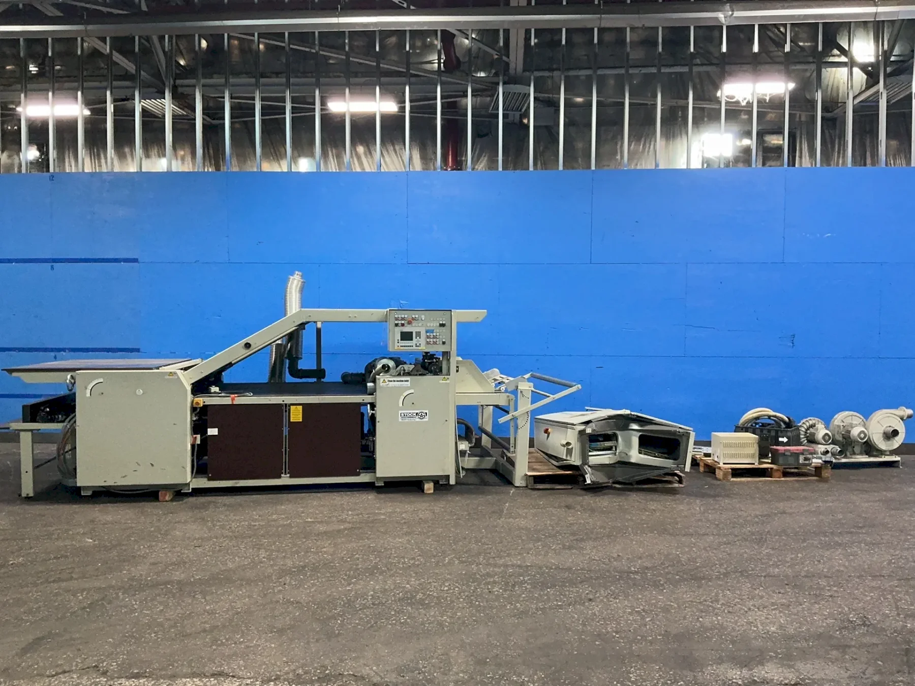 STOCK MASCHINENBAU GMBH 1650 MM X 2000 MM AUTOMATIC SHEET-TO-SHEET LAMINATOR AND MOUNTING MACHINE  -  A-134R/1650X2000 P