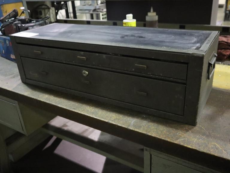 Kennedy Tool Box, 2-Drawers, Contents- Auction Item