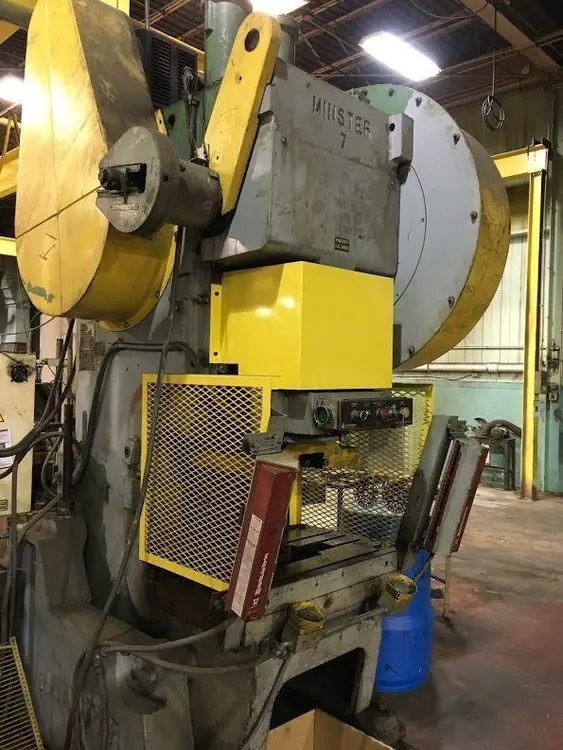 MINSTER 75 TON OBI PRESS, S/N 7-20013, STOCK# 13647J
