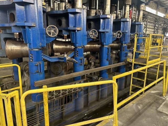 16" SXP MDL. 420 HEAVY WALL 7 ROLL PIPE STRAIGHTENER