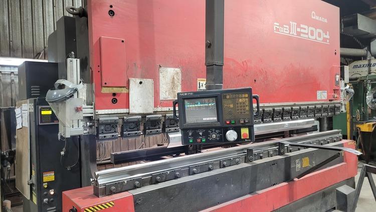 Amada FBDIII-2004FS 200 Ton x 13' CNC Hydraulic Press Brake