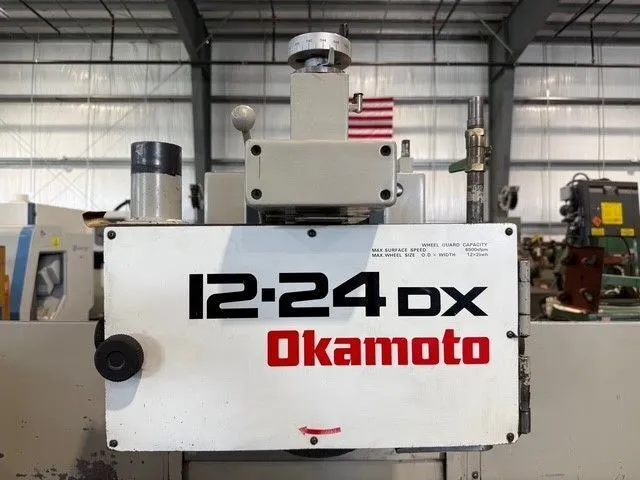 OKAMOTO #ACC-1224 DX 12” x 24” Hydraulic Surface Grinder