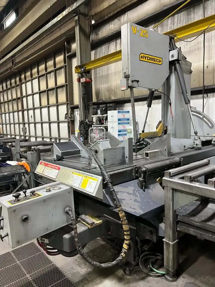 HYD-MECH V-25 VERTICAL SEMI-AUTOMATIC BAND SAW
