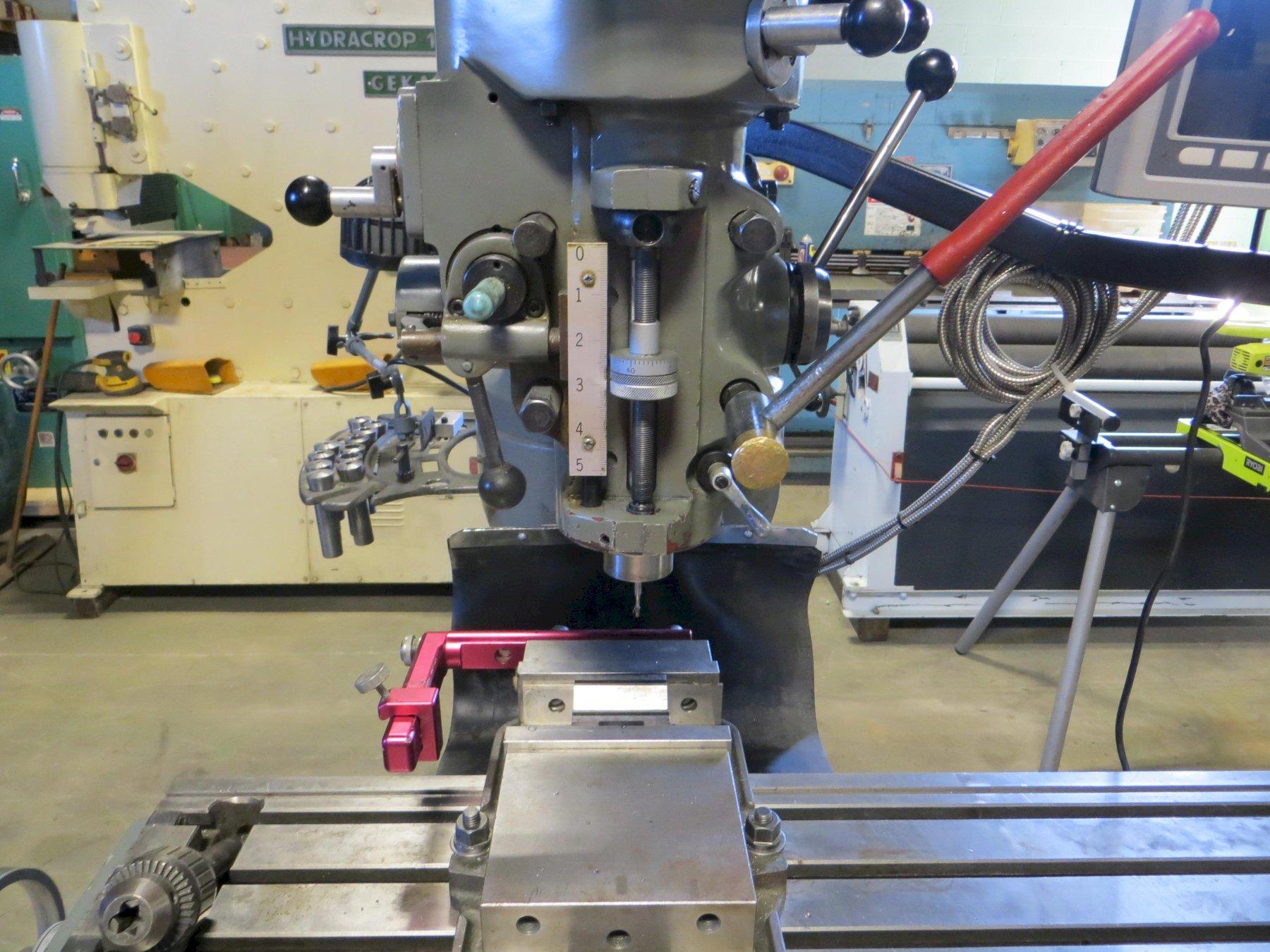 9" x 42" Supermax Vertical Milling Machine w/ Acu-Rite Digital Readout
