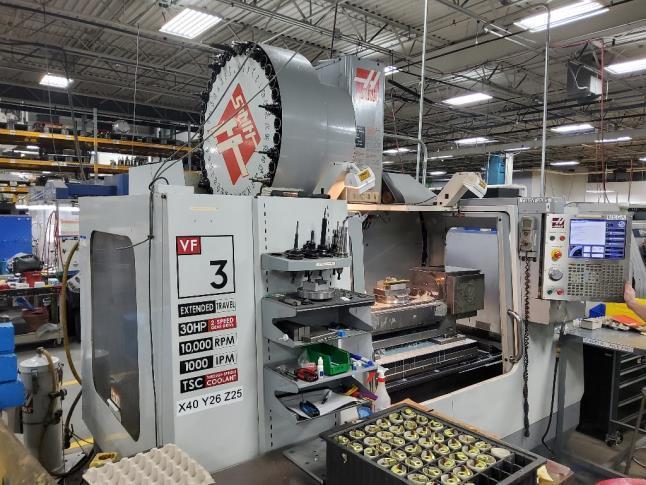 Haas VF-3BYT CNC Vertical Machining Center with Trunnion For Sale - 2007
