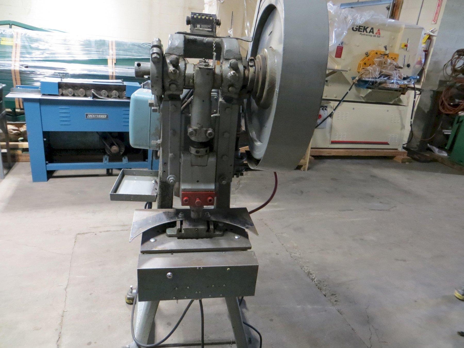 10 Ton Used Bliss OBI Mechanical Clutch Press Model 18