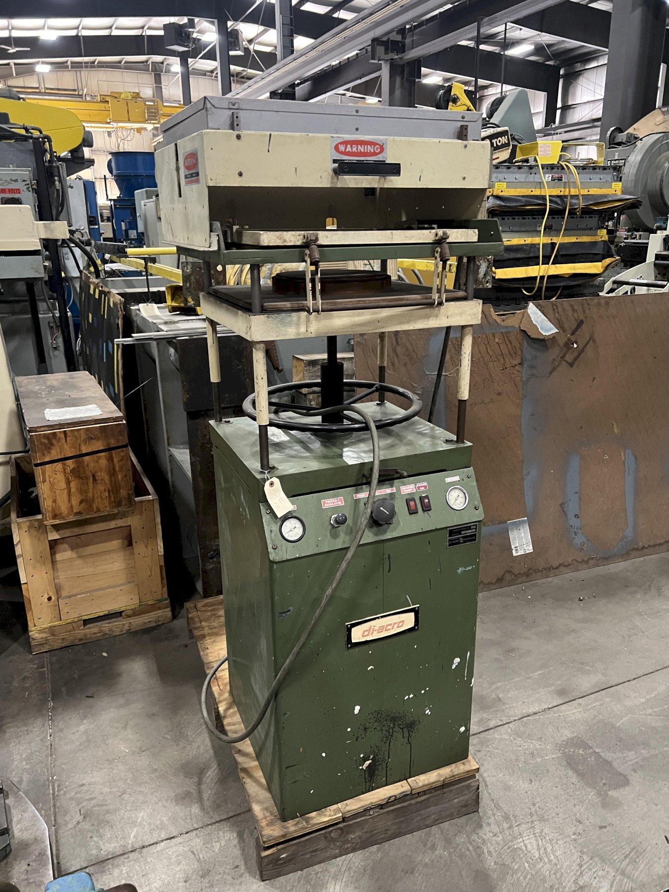DIACRO LAMINATING PRESS (HEATED PLATTEN)