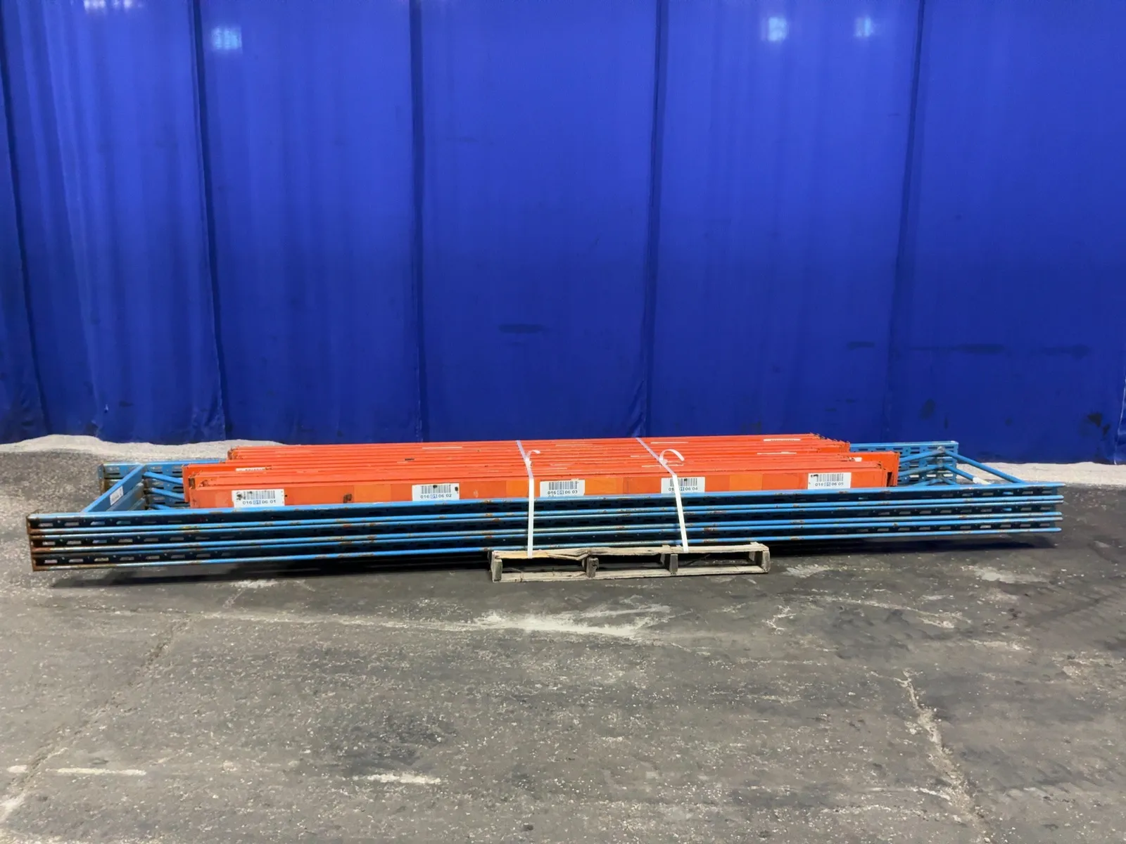 JACOBS B WEBB CO 38” X 168” PALLET RACKING