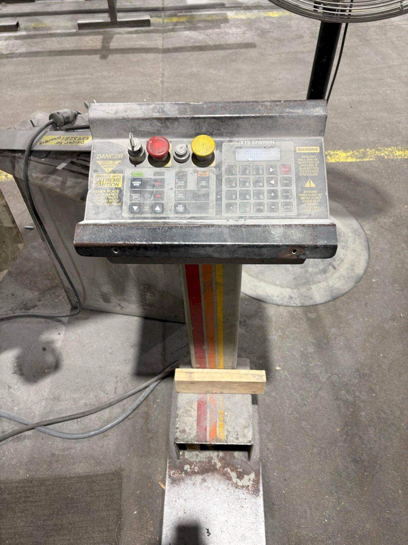 1 - PREOWNED ACCURPRESS PRESS BRAKE 100 TON X 10', MODEL # 710010, S/N: 5742
