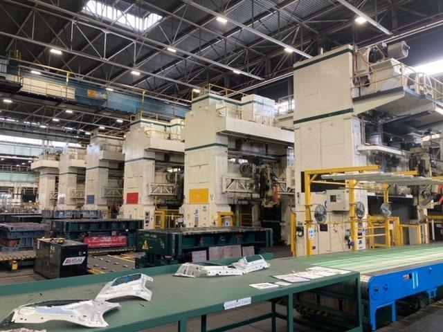 1000 Ton Schuler Tandem Line (4 Presses)