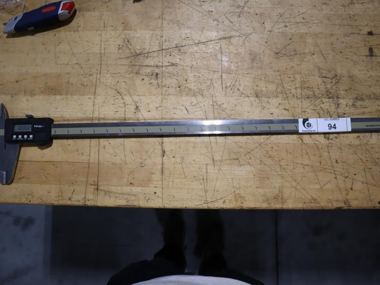 Mitutoyo Absolute Electronic Verneer Caliper, 24"- Auction Item