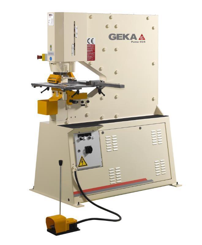 NEW GEKA PUMA 55 HYDRAULIC PUNCHING MACHINE