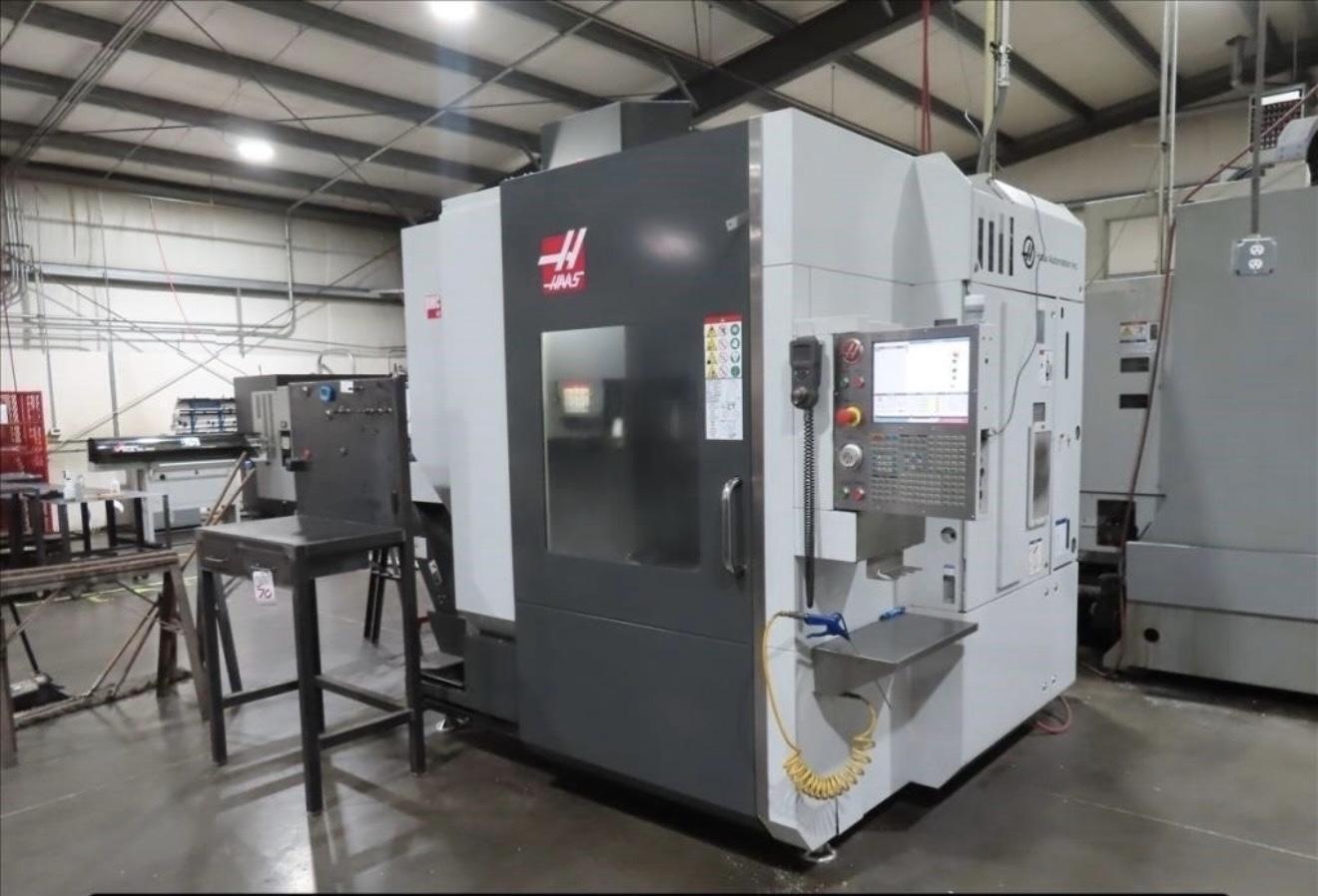 Used 2016 Haas UMC-750 5-Axis CNC Vertical Machining Center For Sale