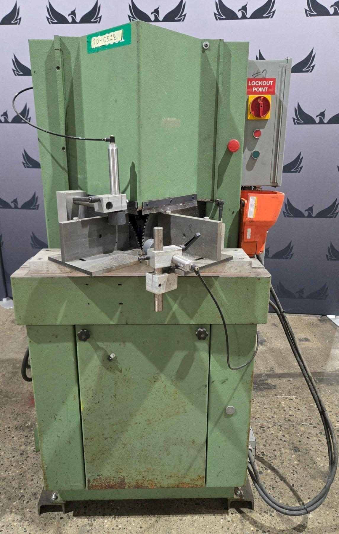 AMP T-350 Double Mitre Saw USED