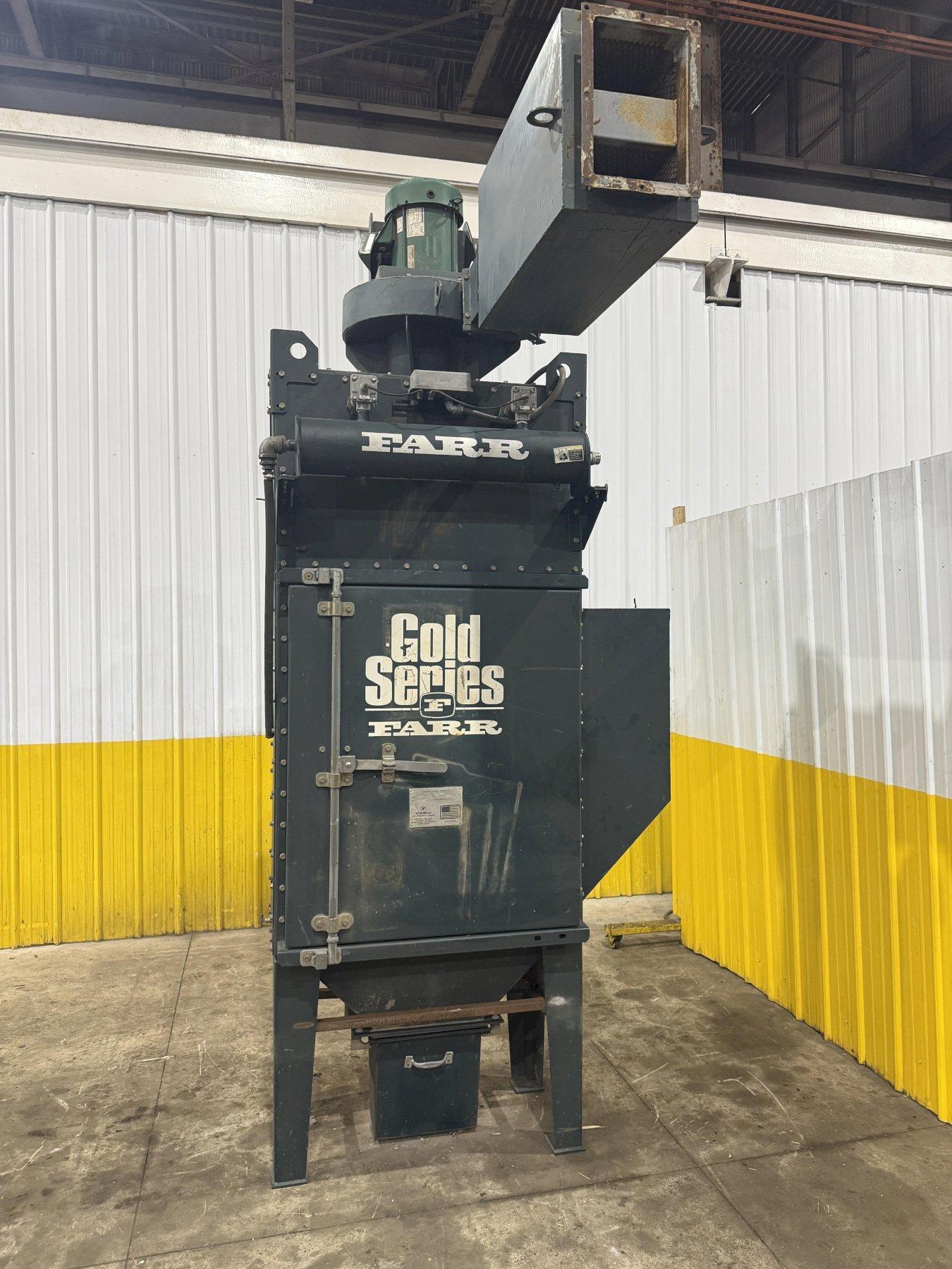 1,600 CFM FARR CAMFIL GOLD SERIES MODEL #GS2 DUST COLLECTOR: YOBRO #24036