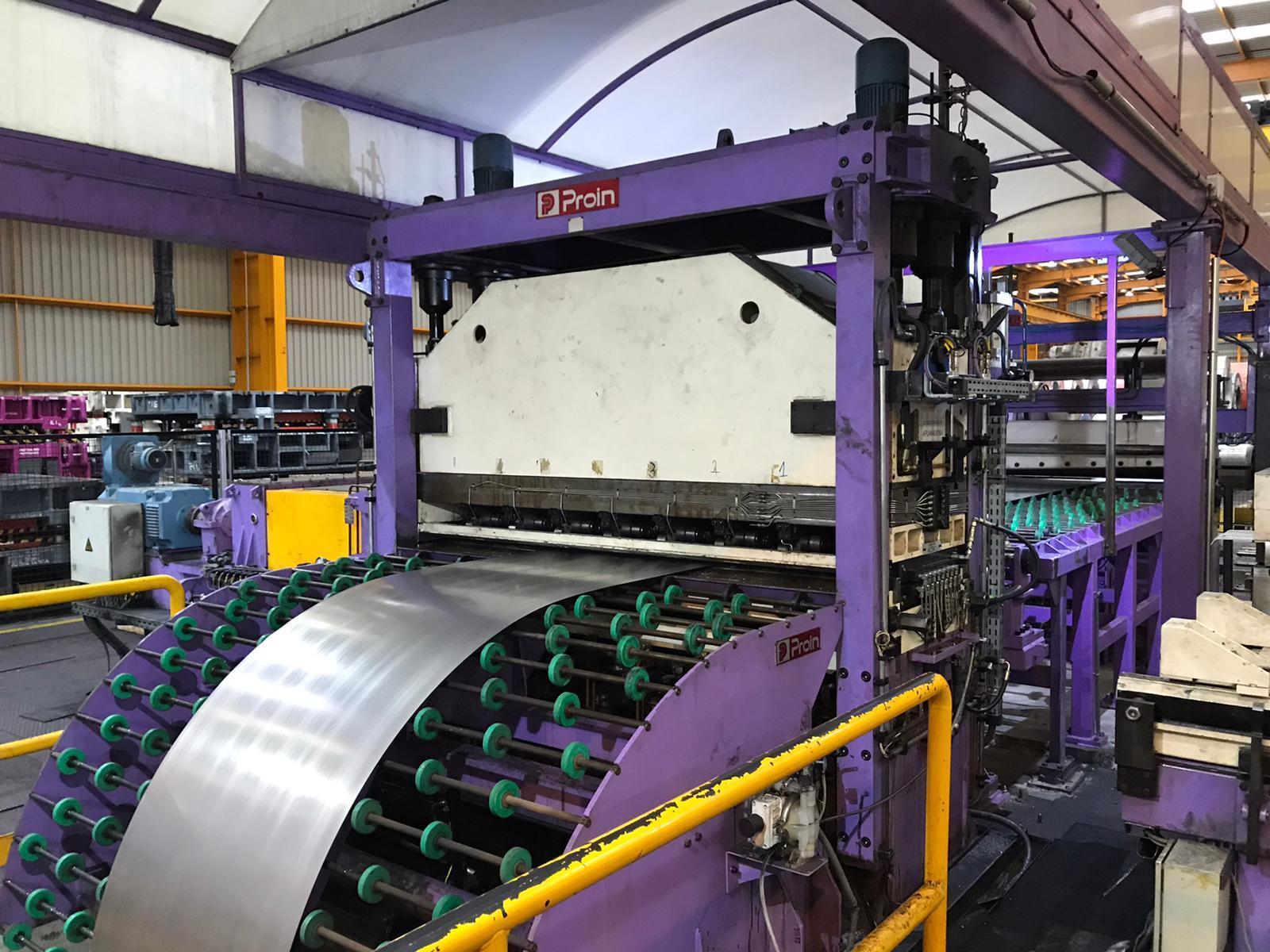 86" (2,200mm) x .100" (2.5mm) Proin/Fagor 6-HI Precision Cassette Leveler (2000)