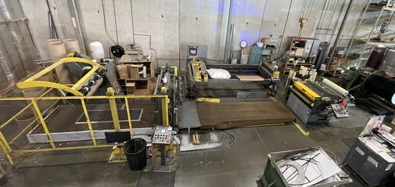 48" x .048" x 20,000# Strilich Multi Blanking Line with Recoiler