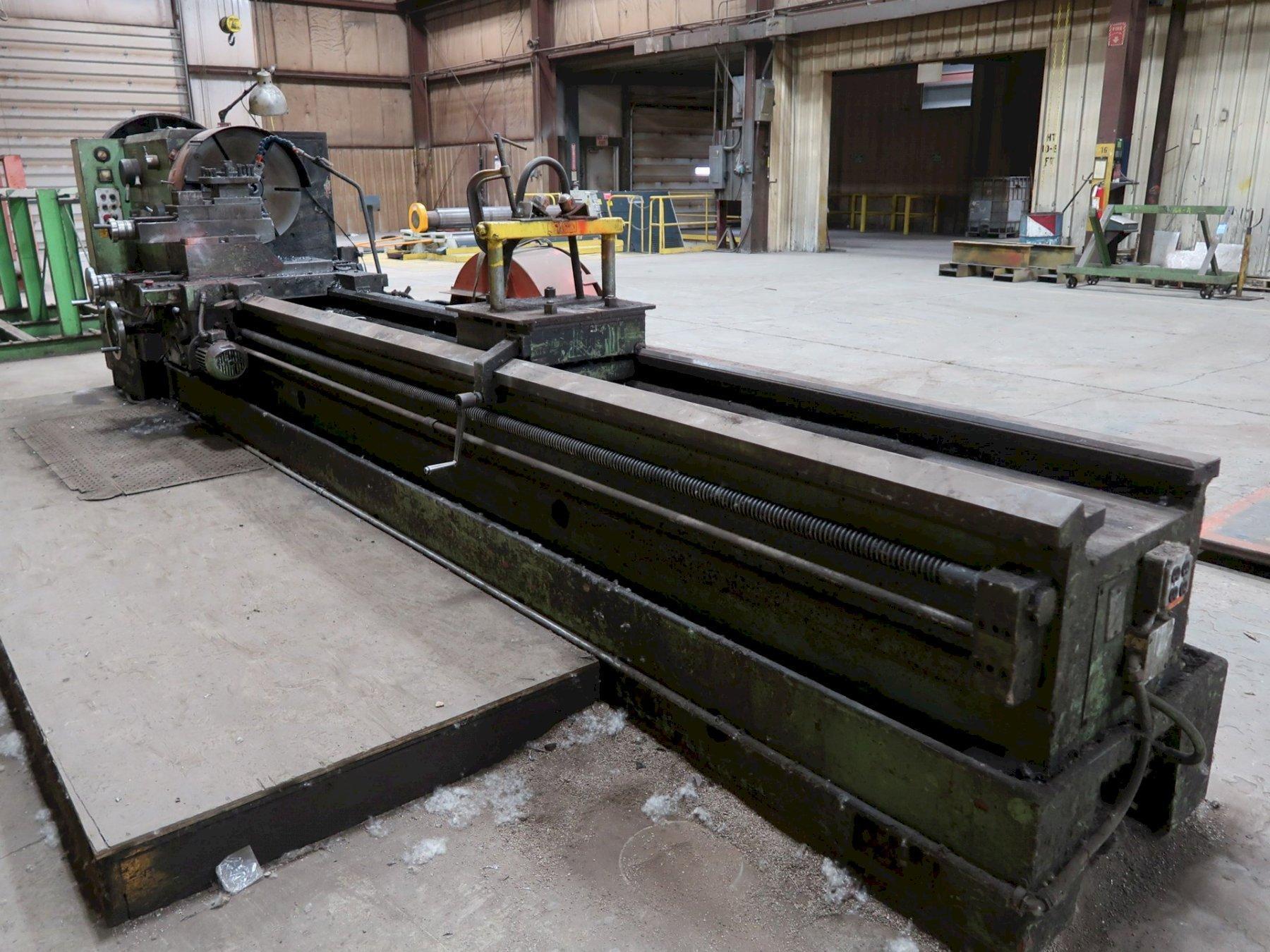 40"/56  X 160" TIMEMASTER GAP BED ENGINE LATHE: STOCK #72448