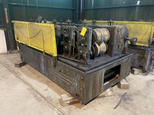 14 STAND X 3.5" X 24" TISHKEN MODEL #14-HXM-3-1/2 HEAVY DUTY ROLLFORMER