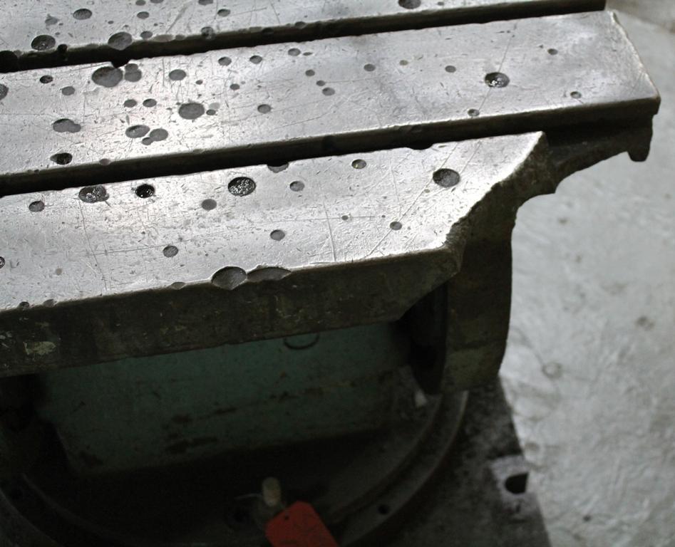 32' X 28' X 28' CARLTON DUAL UNIVERSAL DRILL TABLE: STOCK #56330