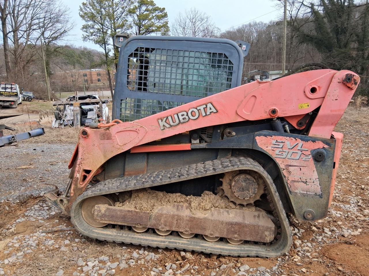 2015 Kubota SVL90-2 Compact Track Loader – Enclosed Cab | High Flow | 2-Speed | 90HP Diesel