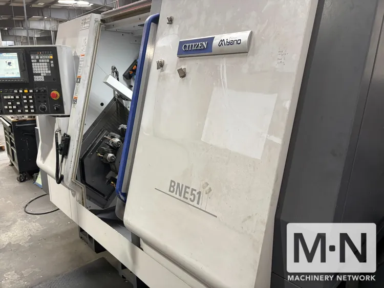 Citizen Miyano BNE-51MSY CNC Lathe, 2019