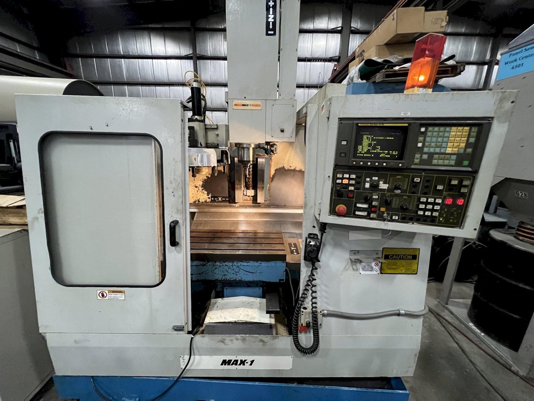 SUPERMAX MODEL MAX 1 REBEL VERTICAL MACHINING CENTER, 1996