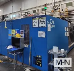 1430 TON 177 OZ LS MTRON MODEL THE ONE 1300 INJECTION MOLDING MACHINE MFG 2019 (2) AVAILABLE