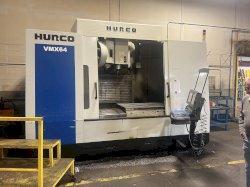 HURCO VMX64 CNC VERTICAL MACHINING CENTER w/Ultimax 4, 40 Position Side-Mounted ATC, 64