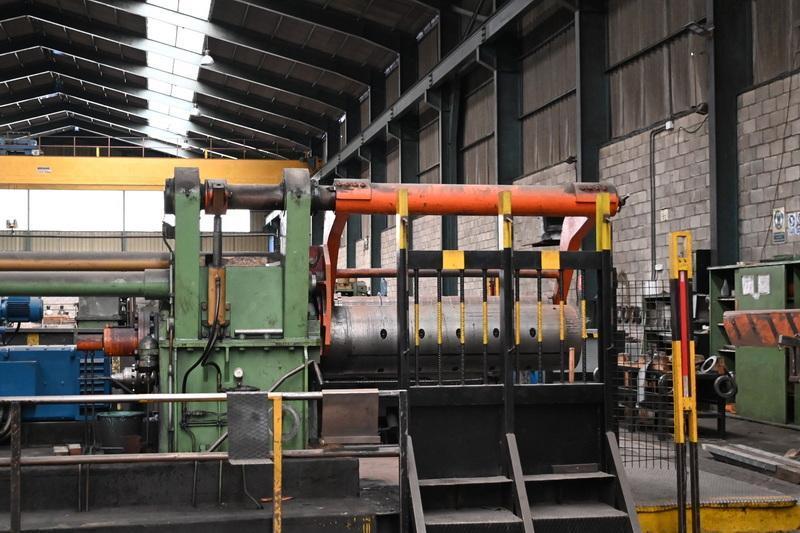 1550mm (60") x 8mm (.315") x 30 Ton Dual Head Bonak Slitting Line