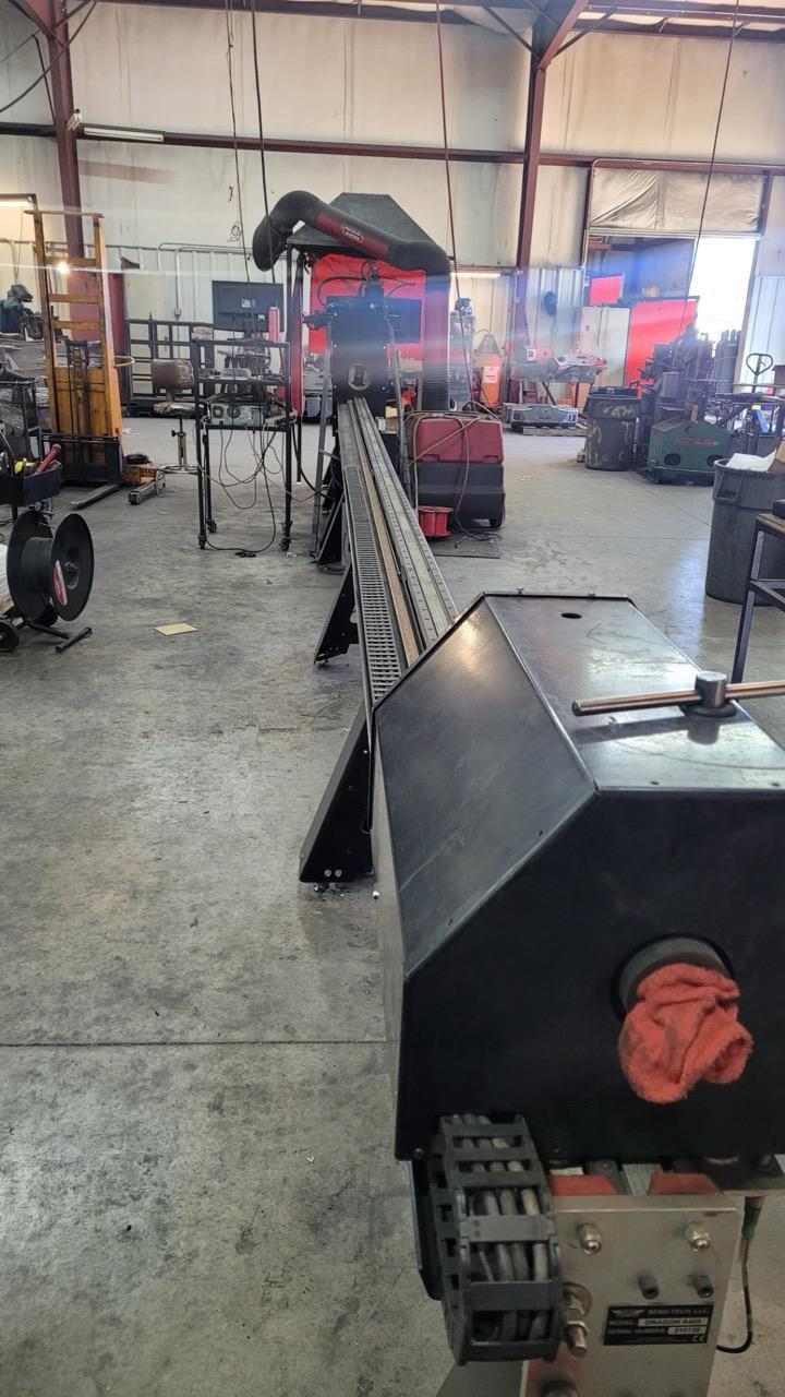 24′ Bend-Tech Dragon A400 CNC Tube & Plasma Cutting System, 2018 – Hypertherm Powermax  65