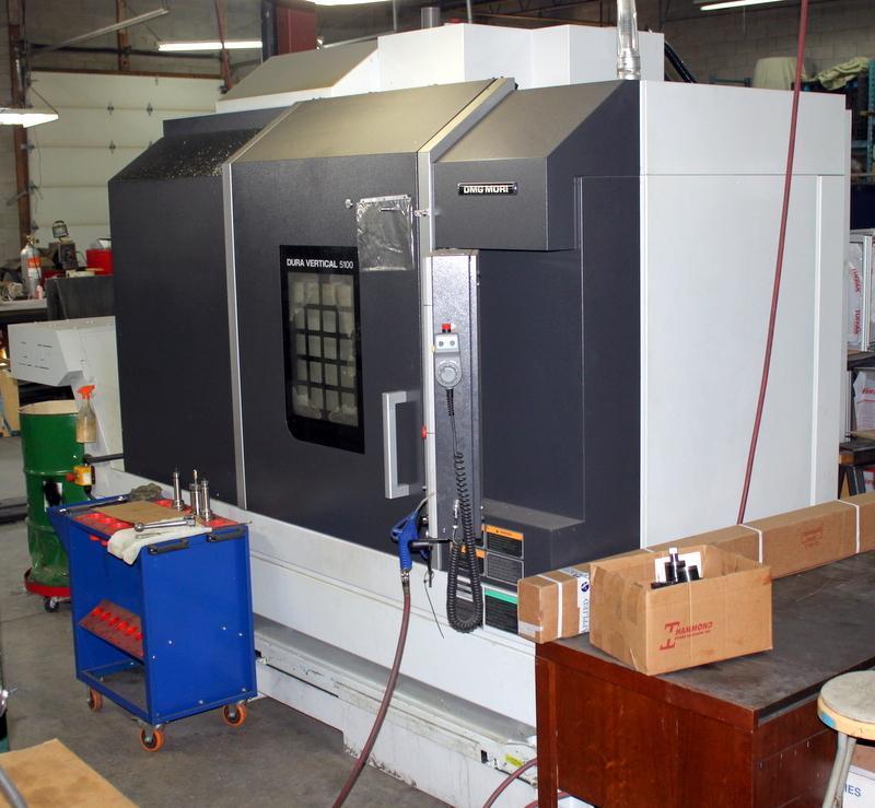 DMG MORI SEIKI DV5100 4-Axis CNC Vertical Machining Center (2015)