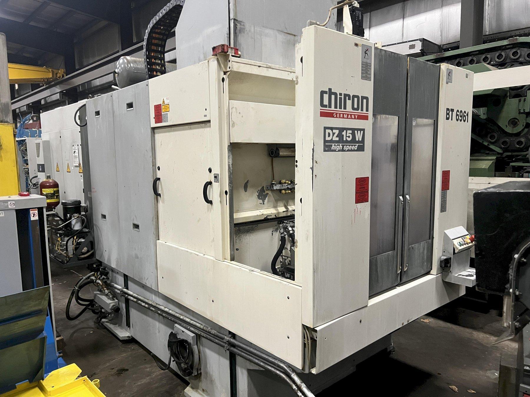 Chiron Dual Spindle Model DZ15W Vertical Machining Center
