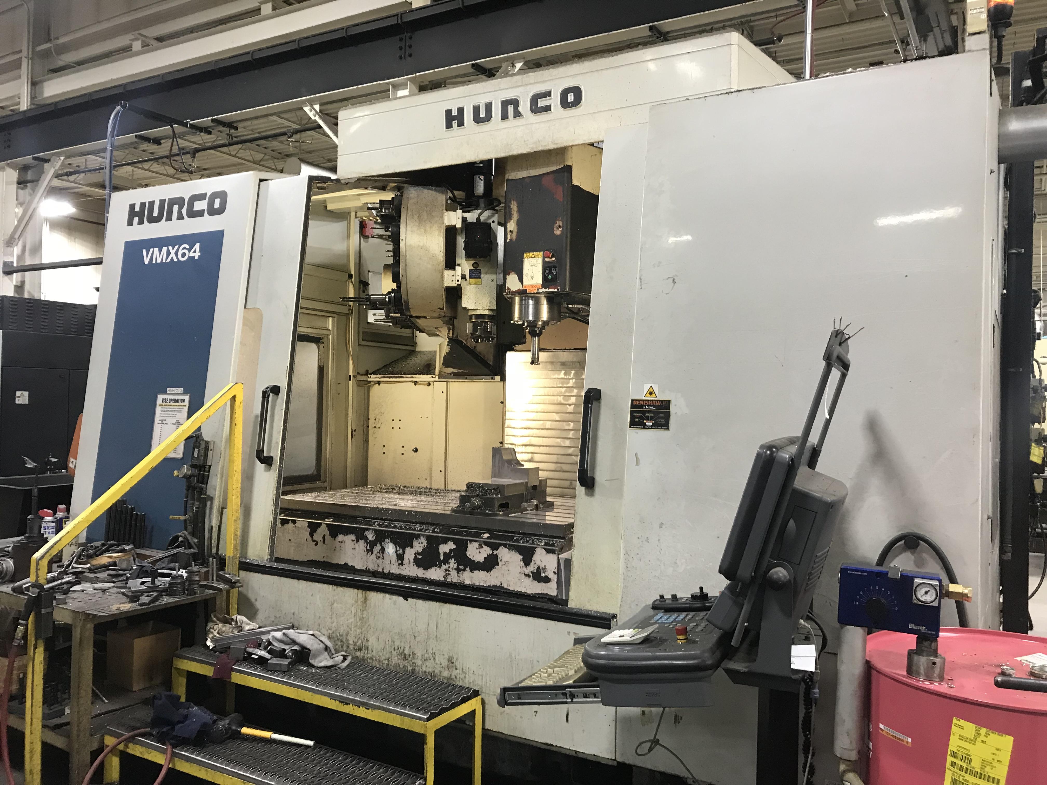 Hurco VMX64/50T CNC Vertical Machining Center, WinMax CNC, 64