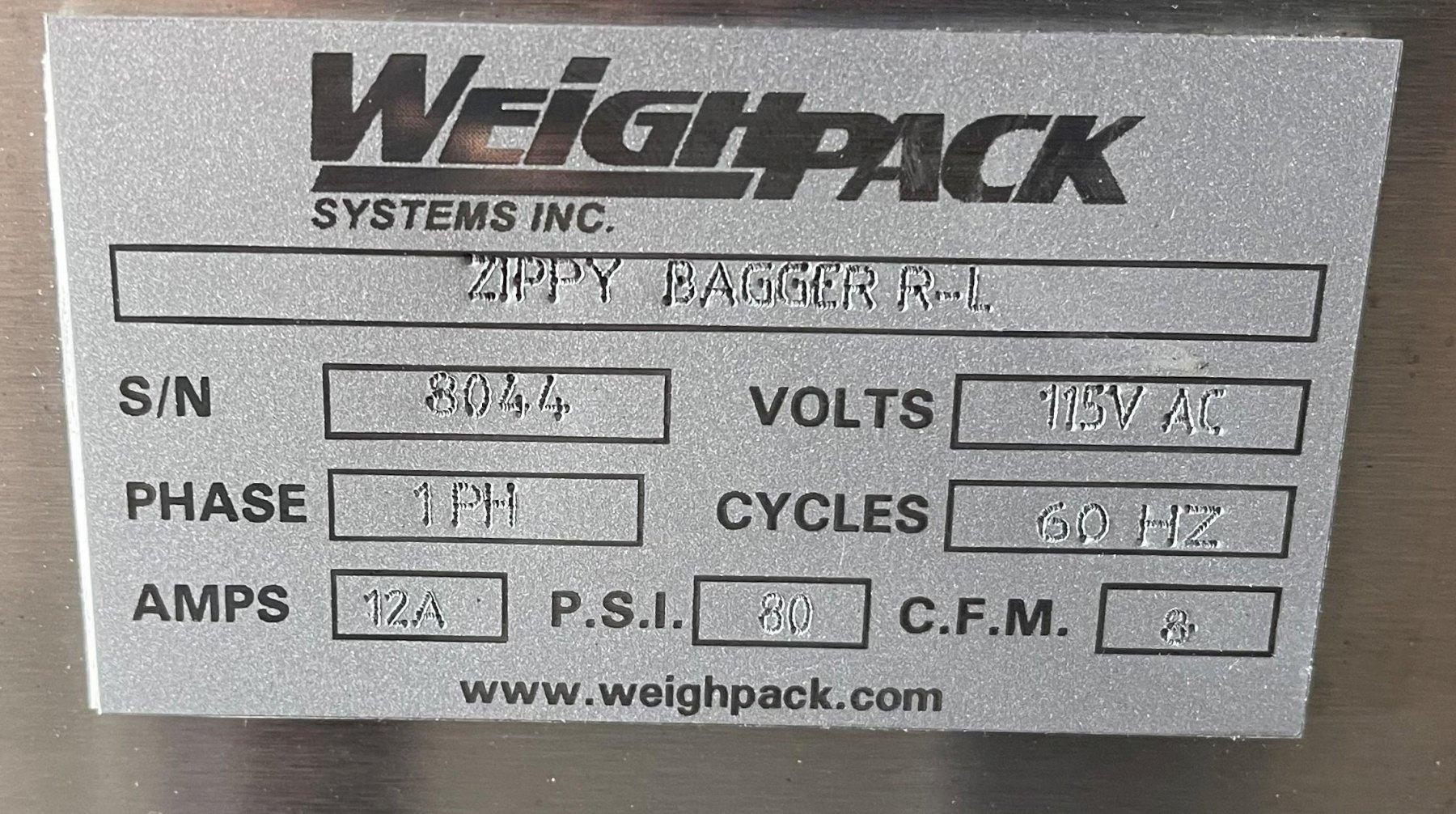 (B) Weighpack Zippy Bagger R-L