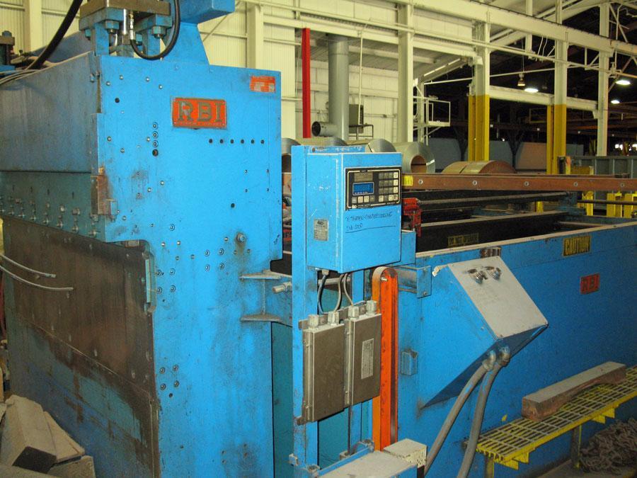 60" x .070" x 20,000# RBI Cut-to-Length Line