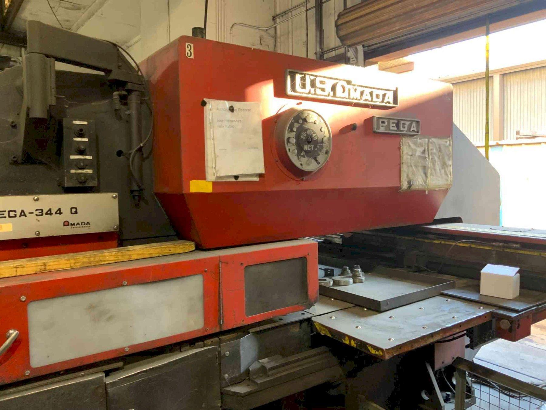 30 Ton Amada Pega 344 Q, 1984