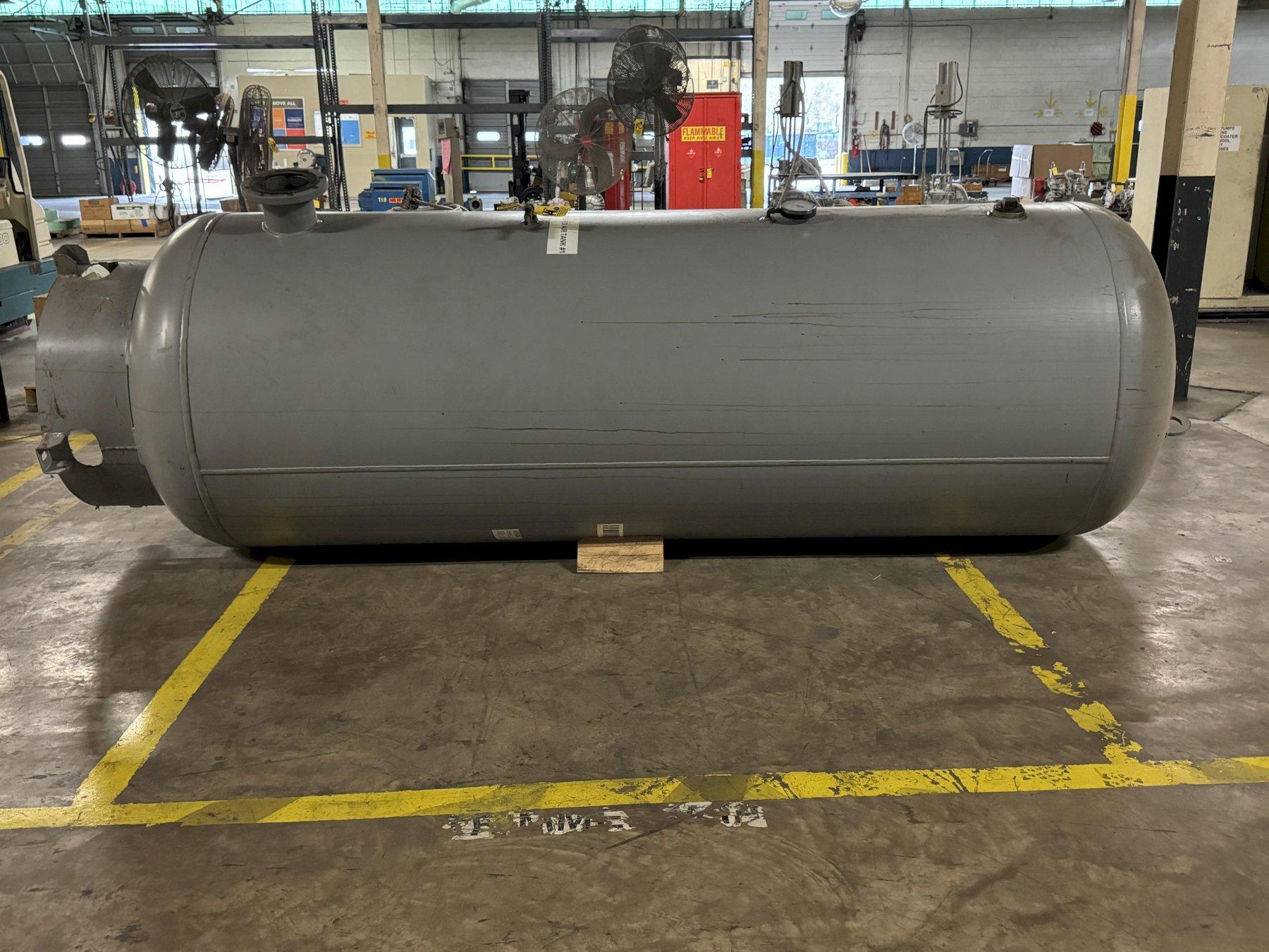 Industrial Air Vertical Receiver Air Tank 4' Diameter, 10' High