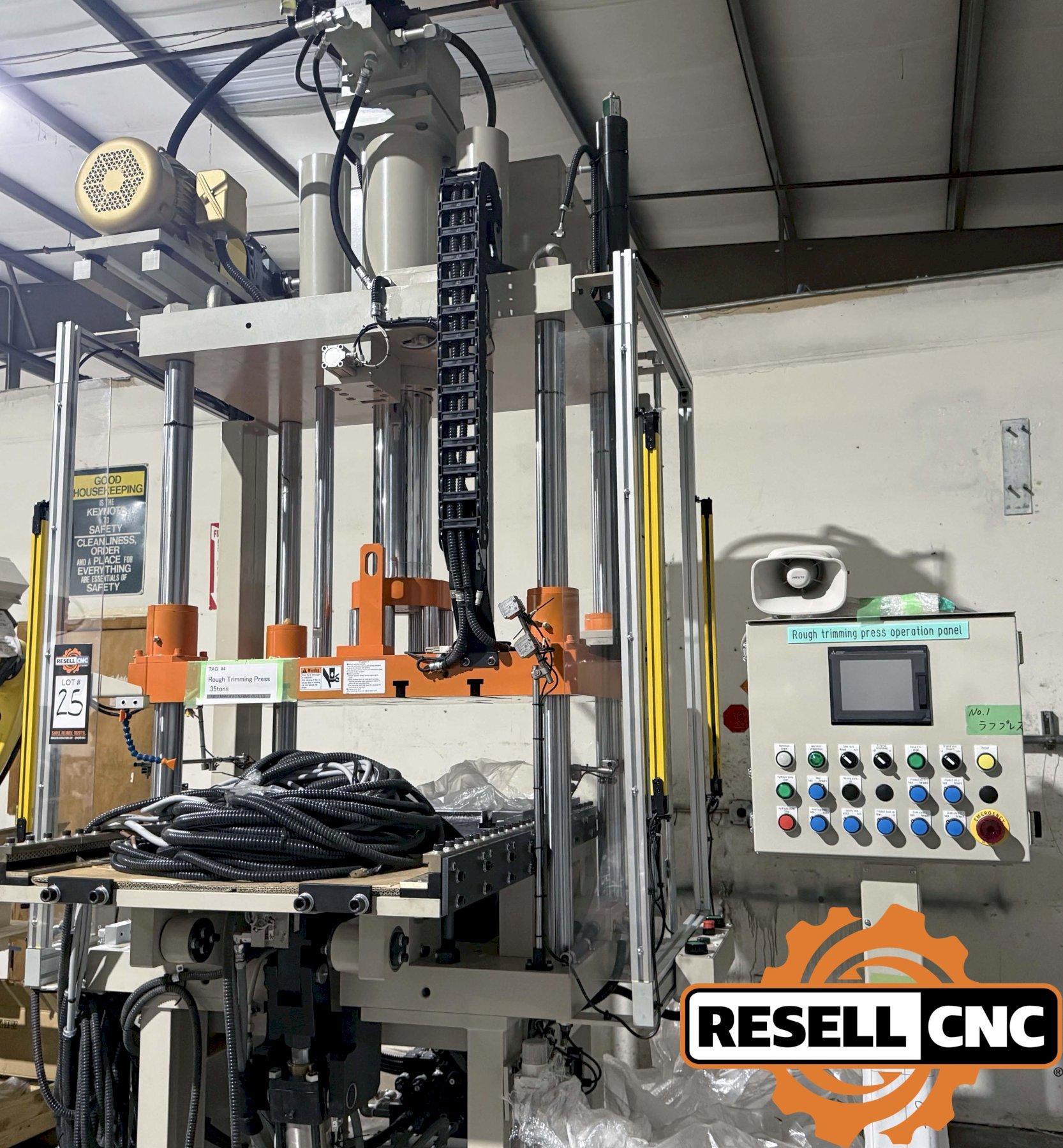 Koei MFG TP-35F-SLH-MD01 Casting Press Unit