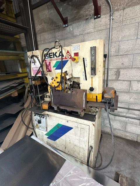 55 Ton GEKA Hydracrop 55A Ironworker, 2009