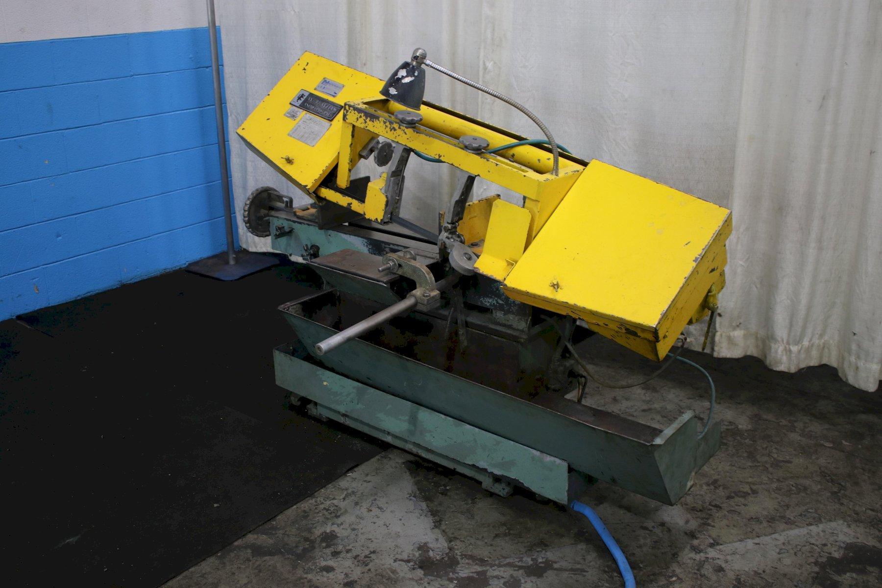 9" X 16" W F WELLS HORIZONTAL BAND SAW: STOCK #75562