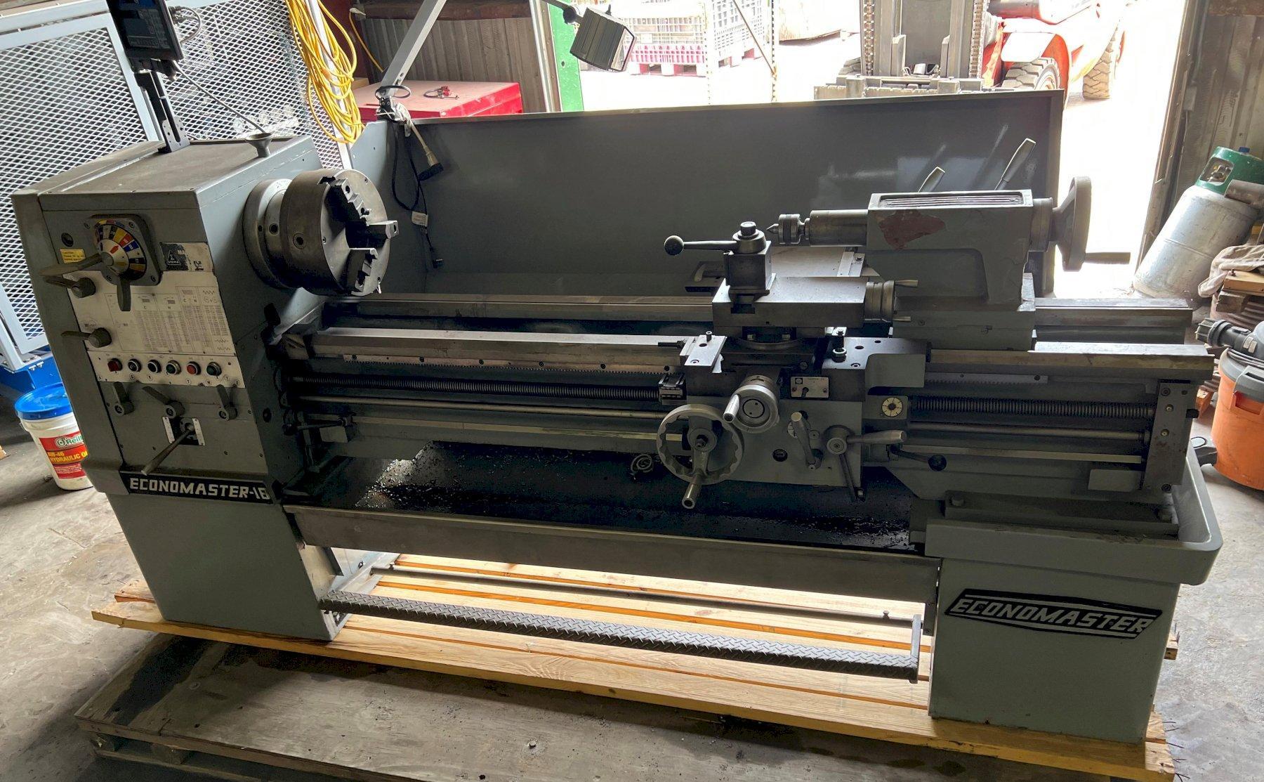 ECOMOMASTER LATHE STOCK #3118