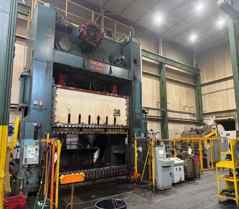 1000 Ton CMC Bliss SE4-1000-144-72 with Colt Feedline