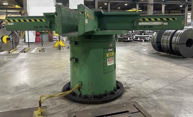 60,000 lbs 4 Arm Red Bud Entry  Turnstile