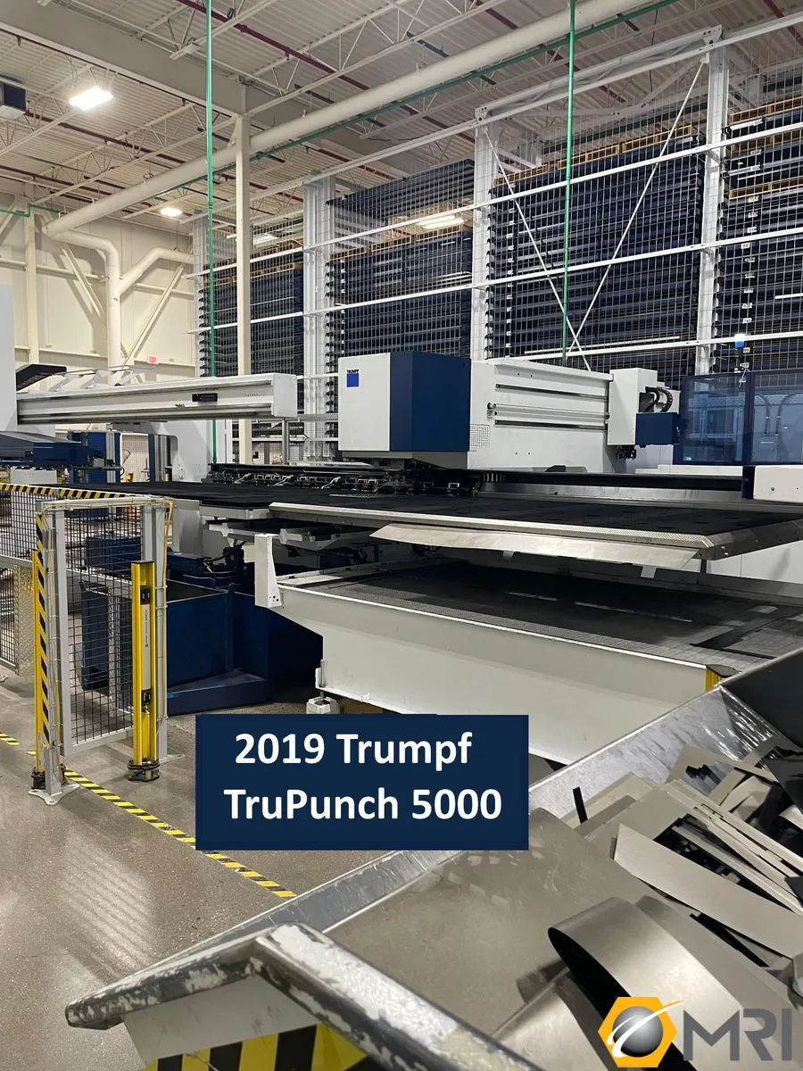 TRUMPF TRUPUNCH 5000 LARGE FORMAT PUNCHING MACHINE (S12) COMPLETE SYSTEM