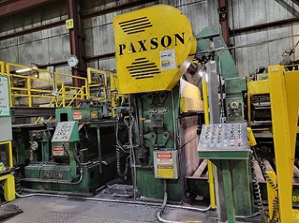 72" X 1/4" X 50,000# PAXSON CTL LINE W/ TWO LEVELERS